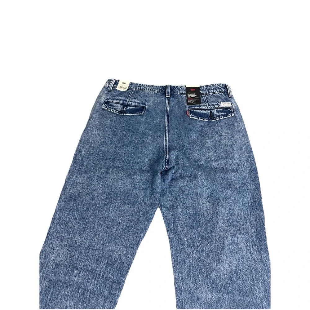 Levi's Men's‎ XX Chino Loose Straight Pleated Jeans Pants Size 36X30 New